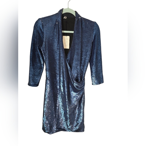 New‎ IRO Bally Sequin Bodycon Dress 0 - Picture 2 of 8